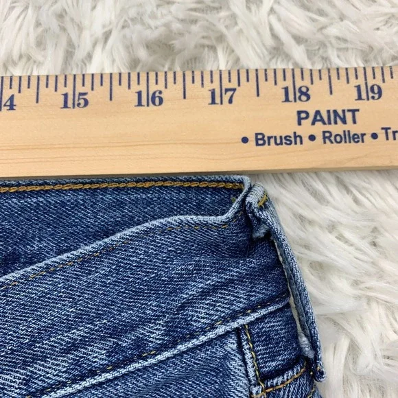 Hollister Jeans Mens 34x31 Blue Pants Classic Taper Denim Button Fly Tag 36x32 - Picture 9 of 13